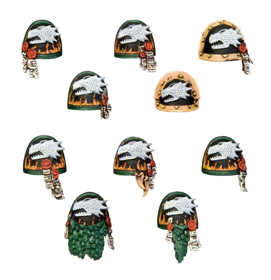 Salamanders Marine Shoulder Pads